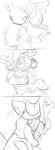 animatronic biped clothing comic digital_drawing_(artwork) digital_media_(artwork) duo english_text female five_nights_at_freddy's five_nights_at_freddy's_3 grope hi_res human machine male mammal monochrome robot rudy_(fansmut) scottgames springtrap_(fnaf) text unnecessaryfansmut