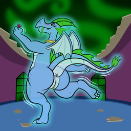 alcohol anus beverage big_butt blue_body blush butt container cup dancing detailed_background drinking_glass drunk female genitals glass glass_container glass_cup membrane_(anatomy) membranous_wings motion_lines red_eyes solo substance_intoxication tail tail_anus tongue tongue_out vulva wine wine_glass wings sharkinwaves danny_phantom mythology nickelodeon princess_dorathea dragon ghost mythological_creature mythological_scalie scalie spirit 1:1 hi_res