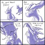 anthro black_border border bulge duo feral licking male male/male neck_bulge oral_vore swallowing tongue tongue_out vore hexadec mythology dragon kobold mythological_creature mythological_scalie scalie 1:1 hi_res meme