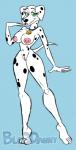 101_dalmatians 2015 anthro big_breasts black_body black_fur black_spots blu3danny breasts canid canine canis collar collar_only dalmatian disney domestic_dog female fur genitals green_eyes hi_res mammal markings mature_anthro mature_female nipples nude perdita presenting pubes pussy solo spots spotted_body spotted_fur thick_thighs white_body white_fur wide_hipped_female wide_hips