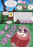 albinefox anthro breast_grab breasts disney fan_character female flirting group hand_on_breast hi_res judy_hopps lagomorph leporid male mammal meme no_bitches? one_eye_closed rabbit simple_background speech_bubble text thick_thighs wall_of_text wink zootopia