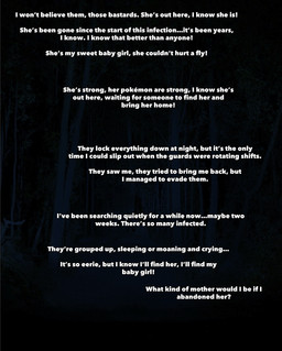 dialogue forest night plant profanity text tree zero_pictured thevarking 2026 black_and_white english_text hi_res monochrome story