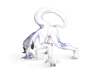 5_toes all_fours anal anal_masturbation anal_penetration ass_up autopenetration blue_body blue_skin claws erection eyes_closed feet genitals hair hindpaw horn humanoid_genitalia humanoid_penis male markings masturbation muscular muscular_humanoid muscular_male nude paws penetration penis plantigrade simple_background slim solo tail tail_fetish tail_in_ass tail_in_own_ass tail_insertion tail_masturbation tail_play toes vein white_background white_body white_hair white_skin patto mythology dragon horned_humanoid humanoid mammal mythological_creature mythological_scalie scalie tailed_humanoid 2009 monochrome