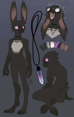anthro biped breasts butt claws eyewear feet female fingers front_view fur glasses goggles looking_at_viewer navel nude nude_anthro nude_female open_mouth rear_view solo standing tail teeth toes tongue togaed lagomorph leporid mammal rabbit 2026 absurd_res digital_drawing_(artwork) digital_media_(artwork) hi_res