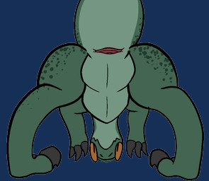 anatomically_correct animal_genitalia claws cloaca female feral genitals horizontal_cloaca looking_at_viewer looking_back nude solo tail trout_(artist) dinosaur dromaeosaurid prehistoric_species reptile saurischian scalie theropod velociraptor 2017 aliasing alpha_channel digital_media_(artwork)