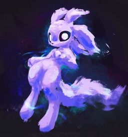 3_fingers ambiguous_gender anthro featureless_crotch fingers floating fur glowing glowing_body looking_at_viewer pupils semi-anthro simple_background solo tail white_body white_fur white_pupils efi microsoft ori_(series) xbox_game_studios ori_(ori) guardian_spirit 2025 digital_media_(artwork) digital_painting_(artwork) full-length_portrait hi_res painting_(artwork) portrait shaded