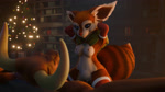 abdominal_bulge anthro anthro_focus anthro_on_anthro anthro_penetrated anthro_penetrating anthro_penetrating_anthro belly big_tail blue_eyes blurred_background breasts brown_body brown_fur bulge christmas_clothing christmas_decorations christmas_lights christmas_thigh_highs christmas_tree clothing countershade_breasts countershade_face countershade_torso countershading cowgirl_position detailed_background duo female female_focus female_on_top female_penetrated fluffy fluffy_tail from_front_position fur hands_behind_head holidays hood inside larger_anthro larger_male library looking_at_another looking_at_partner looking_pleasured male male/female male_on_bottom male_penetrating male_penetrating_female navel nipples on_bottom on_top penetration penile penile_penetration penis_in_pussy plant sex size_difference smaller_anthro smaller_female snout solo_focus spread_legs spreading tail teeth tongue tree vaginal vaginal_penetration white_body white_countershading ano_delta christmas dota valve bowbar_(vlad-lox) hoodwink_(dota) hoodwink_(vlad-lox) bovid bovine mammal rodent sciurid tree_squirrel 16:9 2025 3d_(artwork) 3d_animation animated digital_media_(artwork) hi_res high_framerate loop no_sound seamless_loop short_playtime smaller_version_at_source webm widescreen