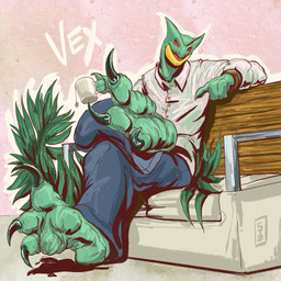 3_fingers 3_toes anthro athletic athletic_anthro athletic_male barefoot blue_bottomwear blue_clothing blue_pants bottomwear buttoned_clothing claws clock clothed clothing collared_shirt container cup dress_shirt eye_scar facial_scar feet fingers foot_fetish foot_focus front_view fully_clothed furniture gesture green_body hand_gesture humanoid_feet long_sleeve_shirt male on_sofa open_mouth pants pink_background plantigrade pointing pointing_at_self pupils red_sclera scar shirt simple_background sitting slit_pupils snout sofa soles solo tea_cup three-quarter_view toes topwear watch white_dress_shirt wrinkled_feet wrinkles wristwatch pinkgirlpen nintendo pokemon vex_(44vex) generation_3_pokemon pokemon_(species) sceptile 1:1 2020 digital_media_(artwork) hi_res