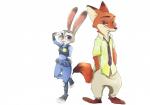 anthro duo female male simple_background white_background ody disney zootopia judy_hopps nick_wilde canid canine fox lagomorph leporid mammal rabbit red_fox true_fox 2016 digital_media_(artwork) hi_res