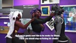 anthro comfortable dark_body dark_skin face_squish facial_markings female group hair hand_on_shoulder happy head_markings kitchen male markings purple_eyes purple_hair purple_wall purple_walls scratches squish trio winter_(domibun) conditional_dnp domibun warfaremachine_(modeler) frost_(domibun) kole_(domibun) bovid canid canine canis caprine goat mammal sheep wolf 3d_(artwork) absurd_res digital_media_(artwork) hi_res source_filmmaker_(artwork) daughter_(lore) mother_(lore) mother_and_child_(lore) mother_and_daughter_(lore) parent_(lore) parent_and_child_(lore) parent_and_daughter_(lore)