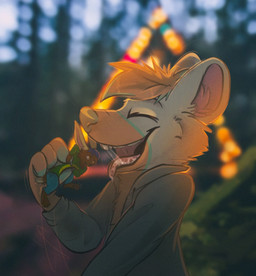 anthro bodily_fluids camping drooling macro male micro mouth_shot open_mouth saliva size_difference snack teasing_with_mouth teeth tongue fox4 glitch_(daglitchwizzard) jax_(sugarpunk) australian_possum lagomorph leporid mammal marsupial petaurid rabbit sugar_glider