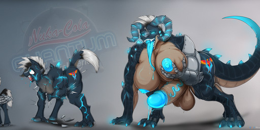 anthro balls big_breasts big_penis bodily_fluids breasts feral genital_fluids genitals herm horn intersex long_tongue nipples nude penis precum prosthetic prosthetic_limb saggy_balls tongue transformation wings shamziwhite fallout hasbro microsoft my_little_pony mythology deathclaw equid equine horse mammal mythological_creature mythological_equine pegasus pony scalie absurd_res hi_res