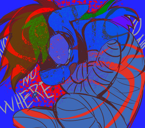 alternate_universe bandage bandaged_arms bandaged_chest bandaged_legs blue_background blue_body blue_fur bodily_fluids checking checking_out_self constricted_pupils crying female female_feral feral fur hair hooves multicolored_hair panic_attack panicked_look panicking ptsd pupils rainbow_hair realization realizing_problem remembering scar scared scared_eyes self_hug shadow shadow_face shadowed_face shocked simple_background small_pupils solo tears tears_of_fear tears_of_pain tears_of_sadness text wide_eyed wings worried worried_face worried_look wounded sinful_pie cupcakes_(mlp_fanfic) friendship_is_magic hasbro my_little_pony mythology rainbow_dash_(mlp) equid equine horse mammal mythological_creature mythological_equine pegasus pony 2025 absurd_res colored digital_drawing_(artwork) digital_media_(artwork) english_description english_text hi_res