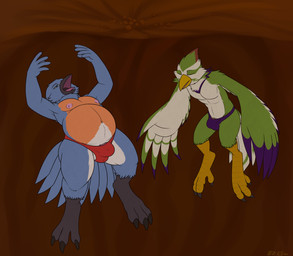 asphyxiation bad_end bulge clothing death drowning male muscular muscular_male overweight overweight_male quicksand snuff underwear may825 nintendo the_legend_of_zelda mitri_(izzyderg) neptune_mereaux avian bird bluebird eastern_bluebird oscine passerine rito thrush_(bird) absurd_res hi_res