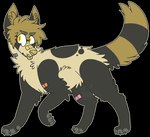 ambiguous_gender band-aid band-aid_on_face band-aid_on_knee band-aid_on_leg band-aid_on_nose band-aid_on_shoulder bandage bandage_on_face bandage_on_nose claws digitigrade eyebrows feral feral_with_hair fur grey_body grey_eyebrows grey_fur hair inner_ear_fluff outline paws raised_tail simple_background snout solo standing tail tan_body tan_fur tan_hair tan_inner_ear tan_inner_ear_fluff tan_nose tan_tongue tongue tongue_out transparent_background tuft whisker_spots yellow_eyes yellow_outline jaspering ryan_(jaspering) canid canine canis domestic_dog mammal 2017 alpha_channel digital_drawing_(artwork) digital_media_(artwork) flat_colors full-length_portrait portrait watermark