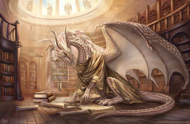 amber_eyes ambiguous_gender claws detailed_background feral hair horn membrane_(anatomy) membranous_wings reading scales scroll solo tail white_body white_hair white_scales wings x-celebril-x european_mythology mythology spilaio_fylakismeno_(character) dragon mythological_creature mythological_scalie scalie western_dragon 2019 digital_media_(artwork) hi_res