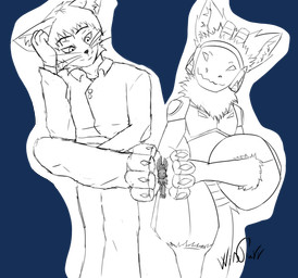 anthro claws dominant dominant_anthro domination/submission extreme_size_difference feet foot_fetish foot_focus foot_play group hair machine macro male male/male nails pawpads paws protogen_visor screen seductive simple_background size_difference smelly smelly_feet smile smirk squish teasing toes trio anthony444333 kai_the_protogen felid mammal protogen absurd_res digital_media_(artwork) hi_res sketch