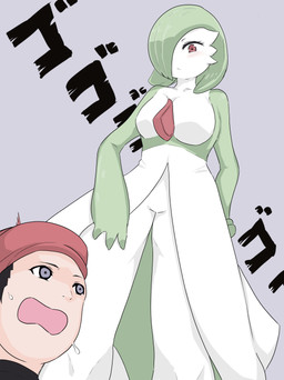big_breasts breasts duo eyelashes featureless_breasts featureless_crotch female frown looking_down looking_up male male/female open_mouth scared text text_background unimpressed chihiro69283973 nintendo pokemon pokemon_legends_arceus rei_(pokemon) alpha_pokemon gardevoir generation_3_pokemon human mammal pokemon_(species) absurd_res digital_media_(artwork) hi_res