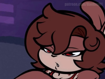 3_toes anthro balls barefoot bodily_fluids bottomwear breasts brown_body brown_fur brown_hair buckteeth clothed clothing controller cum cum_drip cum_on_face cum_on_self cumshot denim denim_bottomwear denim_clothing denim_shorts dominant dominant_anthro dominant_female dripping duo ejaculation erection eyebrows feet female foot_fetish foot_play footjob fur furniture game_controller genital_fluids genitals hair hindpaw humanoid_genitalia humanoid_penis male male/female nipples orgasm paws penis plantigrade precum raised_clothing raised_topwear red_clothing red_eyes red_topwear sex shorts sofa sofa_sex soles sound_effects submissive submissive_male teeth throbbing throbbing_penis toes topwear two-footed_footjob white_body white_fur baebot sound_warning nicky_(baebot) lagomorph leporid mammal rabbit 2d_animation 4:3 animated long_playtime motion_tweening sound video