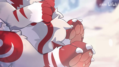 4_fingers 4_toes :3 anthro biped bite blurred_background blush blush_lines chest_tuft claws daww day feet fingers fluffy fluffy_tail forest forest_background fur green_eyes grey_body grey_fur hindpaw holding_tail inner_ear_fluff kemono looking_at_viewer male multicolored_body multicolored_fur nature nature_background neck_tuft outside pawpads paws plant red_body red_fur shadow sitting snow snowing solo tail tail_bite tail_hug tail_in_mouth toe_claws toes tree tuft white_body white_fur winter hlg7777 bilibili rugin canid canine canis mammal wolf 16:9 2024 2d_animation animated digital_drawing_(artwork) digital_media_(artwork) hi_res motion_tweening shaded short_playtime sound wallpaper widescreen