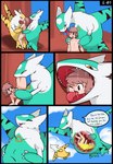abdominal_bulge absurd_res anthro balls barefoot belly big_belly blush bodily_fluids bulge canid canine comic dialogue digital_media_(artwork) duo e-01 english_text eon_duo erection feet female feral flying fur generation_3_pokemon genitals green_eyes hair hand_on_belly hi_res human internal interspecies kissing latias latios legendary_duo legendary_pokemon licking male male/female male_pred male_prey mammal multicolored_body neck_bulge nintendo nude open_mouth oral_vore organs penis pokemon pokemon_(species) saliva simple_background size_difference smile speech_bubble stomach stomach_acid striped_body stripes swallowing tail teeth text tongue vore white_body white_fur willing_pred willing_prey xray_view yellow_eyes