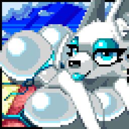anthro ass_clapping beach bedroom_eyes big_breasts big_butt bikini bimbo_anthro blue_eyes bouncing_breasts bouncing_butt breast_squish breasts bubble_butt butt clothing eyelashes eyeshadow female glistening glistening_body glistening_breasts glistening_butt huge_breasts huge_butt lips lipstick looking_at_viewer makeup narrowed_eyes pose seductive solo squish swimwear thick_lips two-piece_swimsuit insaniousjaydonius canid canine mammal 1:1 animated digital_media_(artwork) hi_res pinup pixel_(artwork) pixel_animation