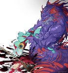 bad_end biceps big_breasts blue_body blue_skin bodily_fluids body_grab breasts brush carrying_another carrying_partner claws crossgender crying crying_while_penetrated defeat defeat_sex defeated dominant dominant_male duo erection evil_grin exposed_breasts female forced genitals half-closed_eyes imminent_death ink jiggling lying male male/female mask mind_break muscular muscular_male narrowed_eyes nipples nude open_mouth pecs penetration penis puffy_nipples purple_body rape scared sex simple_background size_difference smile standing standing_sex submissive submissive_female tears text vaginal vaginal_penetration vulva white_background popisya dota valve grimstroke_(dota) slardar_the_slithereen_guard fish human mammal marine 2024 artist_name hi_res russian_text