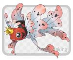 ambiguous_gender fakemon fish generation_1_pokemon marine mega_evolution nintendo pokemon pokemon_(species) seaking solo unknown_artist