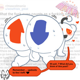 balls bdsm big_balls big_butt blush bodily_fluids butt femboy genitals huge_balls huge_butt huge_hips hyper hyper_balls hyper_butt hyper_genitalia male masochism musk solo spanking_focus speech_bubble sweat upvote what wide_hips wowthisisgreat reddit snoo alien humanoid 1:1 2025 digital_media_(artwork) hi_res