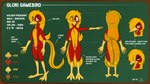 balls beak casino feathers gambling genitals hair long_hair long_tail male penis red_body red_feathers solo tail text yellow_body yellow_feathers whitephoenix52 glori_gamebird avian bird chrysolophus galliform golden_pheasant phasianid absurd_res english_text hi_res model_sheet