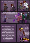 2015 anthro babystar biped canid canine canis clothing comic detailed_background dialogue digital_media_(artwork) dipstick_ears dipstick_tail dragon ear_markings english_text female fox fur group hair hi_res hoodie hybrid jack_murdock male mammal markings multicolored_ears mythological_creature mythological_scalie mythology nicole_murdock scalie shirt sitting souffle_murdock standing tail tail_markings text topwear wolf