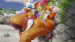 ambiguous_penetration anthro areola beach big_breasts big_butt bikini breasts butt clothing duo female gloves green_eyes handwear huge_breasts huge_butt interspecies male male/female outside penetration sex size_difference swimwear thick_thighs two-piece_swimsuit white_clothing white_gloves white_handwear wide_hips wings vulkyasha sega sonic_the_hedgehog_(series) miles_prower rouge_the_bat bat canid canine fox mammal 16:9 3d_(artwork) 3d_animation animated digital_media_(artwork) high_framerate short_playtime sound webm widescreen