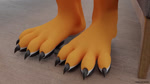 4_toes anthro barefoot breasts claws dominant dominant_male duo extreme_size_difference faceless_character faceless_female feet feet_together female first_person_view foot_fetish foot_play hindpaw immobile immobilization larger_male male male/female nude pawpads paws pinned pinned_by_foot pinned_to_ground plantigrade questionable_consent size_difference size_play smaller_female soles stepped_on stomping stomping_viewer toe_claws toes trampling trapped underfoot hugelazypanda anon ricky_(hugelazypanda) canid canine mammal 16:9 3d_(artwork) 3d_animation animated digital_media_(artwork) no_sound short_playtime webm widescreen