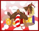 anal anal_masturbation anal_penetration animal_genitalia animal_pussy anklet anus biped black_anus black_nose black_pussy blonde_hair border brown_body brown_fur canine_genitalia canine_pussy christmas_clothing christmas_headwear christmas_present clothing digitigrade dildo dildo_in_ass dildo_insertion dildo_sitting docked_tail ear_piercing ear_ring eyeshadow female female_feral female_penetrated feral feral_penetrated fur genitals gift hair half-closed_eyes hat headgear headwear holidays humanoid_dildo jewelry makeup masturbation monotone_genitals multicolored_anus multicolored_body multicolored_fur narrowed_eyes object_in_ass paws penetration piercing pink_anus puffy_anus pussy rear_view red_border ring_piercing santa_hat sex_toy sex_toy_in_ass sex_toy_insertion short_tail simple_background solo tail text two_tone_anus two_tone_body two_tone_fur halbean christmas pepper_(halbean) canid canine canis dobermann domestic_dog mammal pinscher 2022 artist_name digital_media_(artwork) hi_res