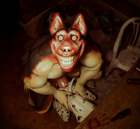 anal anal_penetration anthro anthro_on_anthro anthro_penetrated anthro_penetrating anthro_penetrating_anthro beer_bottle big_penis blood blood_on_hand bodily_fluids bottle claw_marks claws container creepy_smile duo genitals horror_(theme) human_teeth looking_at_viewer male male/male male_penetrated male_penetrating male_penetrating_male muscular muscular_anthro muscular_male nightmare_fuel penetration penis questionable_consent scratches sex smile smiling_at_viewer teeth wide_eyed littleoliviern creepypasta oliviern_(character) smile.dog canid canine canis dalmatian domestic_dog husky mammal nordic_sled_dog spitz absurd_res hi_res