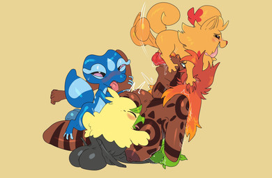 balls bestiality big_balls big_penis erection female female_on_feral feral fur genitals group huge_balls huge_penis human_on_feral humanoid_genitalia humanoid_penis interspecies male male/female orange_body orange_fur penis tail tongue tongue_out vaginal xxbrewbeastxx nintendo pokemon pokemon_winds_and_waves azoth browt canid canine gecqua generation_10_pokemon human mammal pokemon_(species) pombon 2026 digital_media_(artwork) hi_res