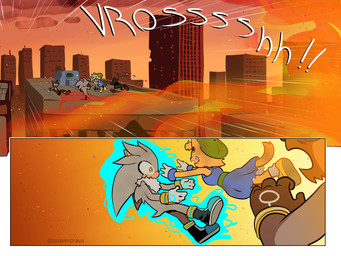 alternate_universe anthro blue_clothing blue_dress bruised city clothing crisis_city dress female fire footwear fur future gloves grey_body grey_fur group handwear hat headgear headwear levitating levitation male quills_(anatomy) red_sky shoes sky yellow_body yellow_fur quavernsfw sega sonic_the_hedgehog_(series) fan_character silver_the_hedgehog domestic_cat eulipotyphlan felid feline felis hedgehog mammal 4:3 hi_res father_(lore) father_and_child_(lore) father_and_son_(lore) mother_(lore) mother_and_child_(lore) mother_and_son_(lore) parent_(lore) parent_and_child_(lore) parent_and_son_(lore) son_(lore)