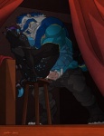 3_toes abs anthro anthro_on_anthro anthro_penetrated anthro_penetrating anthro_penetrating_anthro arm_support backward_arm_support balls bar biceps big_dom_small_sub big_muscles big_penis black_body black_fur blue_body blue_fur bodily_fluids bottomwear bottomwear_down breasts claws clothed clothing cum cum_inside cumshot dominant drunk duo ejaculation erection eyes_closed fangs feet female female_penetrated from_front_position fur furniture genital_fluids genitals grey_body grey_fur hindpaw humanoid_genitalia humanoid_penis larger_male leaking leaning leaning_backward legs_up looking_down lying male male/female male_penetrating male_penetrating_female muscular muscular_male nipples nude obscured_penetration off_shoulder on_back on_furniture on_stool open_bottomwear open_clothing open_mouth open_pants orgasm pants paws pecs penetration penile penile_penetration penis penis_in_pussy platform_sex platform_stand_and_carry public public_sex reclining sabertooth_(anatomy) sex sitting sitting_table_lotus size_difference skirt skirt_down smaller_female smaller_penetrated spots standing standing_sex stool substance_intoxication table_lotus_position tail teeth thick_penis toes topless vaginal vaginal_penetration vein white_body white_fur year yellow_body yellow_fur wfa forsythe gale_frostbane felid mammal prehistoric_species saber-toothed_tiger 2013 dated hi_res signature