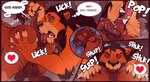 anal animal_genitalia animal_penis anthro anthrofied anus balls black_hair bodily_fluids brown_body brown_fur butt butt_grab canon_x_oc claw_marks claws coconut_(adum) deep_rimming dialogue dock_(anatomy) duo equine_genitalia equine_penis eye_scar eyes_closed facial_scar fangs fur genitals hair hand_on_butt heart_symbol hearts_around_head interspecies male male/male male_rimmed male_rimming male_rimming_male mane moan oral penis perineum puffy_anus rimming saliva scar sex sound_effects sweat sweaty_butt sweaty_legs sweaty_thighs tail tail_grab teeth text tongue tongue_out whiskers captain_nikko disney the_lion_king scar_(the_lion_king) equid equine felid horse lion mammal pantherine comic english_text hi_res