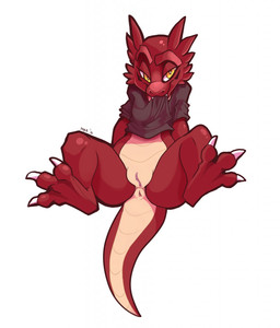 2015 3_toes anthro anus bottomless butt claws clothed clothing female feral gigi_(kayla-na) hi_res hindpaw kayla-na kobold looking_at_viewer paws presenting pussy reptile scalie shirt shirt_in_mouth skimpy solo toes undressing yellow_eyes

Rating: Explicit
Score: 77
User: Bobcat
Date: April 04, 2015