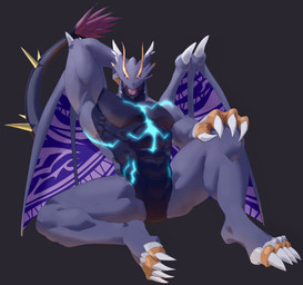 4_fingers 4_toes anthro black_sclera feet fingers grey_background looking_at_viewer male muscular muscular_anthro muscular_male open_mouth purple_body purple_eyes purple_skin simple_background tail toes wings simon11028 doratama european_mythology mythology illusia_(doratama) dragon mythological_creature mythological_scalie scalie western_dragon hi_res