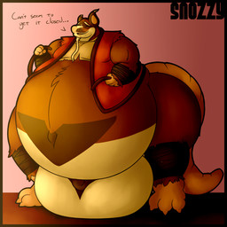 anthro balls belly big_balls big_belly eyes_closed genitals huge_belly hyper hyper_belly male obese obese_male overweight overweight_male solo text snozzy teenage_mutant_ninja_turtles teenage_mutant_ninja_turtles_(2012) master_splinter brown_rat mammal murid murine rat rodent 1:1 2015 english_text hi_res