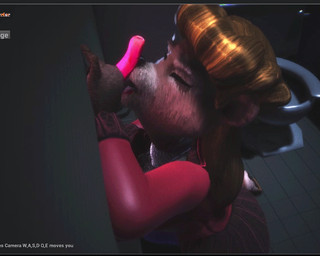 anthro bathroom brown_body brown_fur clothed clothing duo fellatio female fur glory_hole hair licking male male/female mature_anthro mature_female oral penile screencap sex solo_focus toilet tongue tongue_out furrier disney talespin rebecca_cunningham bear mammal 3d_(artwork) 3d_animation 5:4 animated digital_media_(artwork)