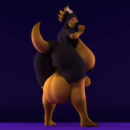 anthro areola balls big_balls big_breasts big_penis breasts butt erect_nipples erection expansion genitals gynomorph horn huge_balls huge_breasts huge_penis hyper hyper_balls hyper_breasts hyper_genitalia hyper_penis intersex nipples non-mammal_balls non-mammal_breasts non-mammal_nipples nude penis simple_background solo tail thick_thighs wide_hips anthroanim mythology milenth_drake dragon mythological_creature mythological_scalie scalie 1:1 2017 3d_(artwork) absurd_res digital_media_(artwork) hi_res