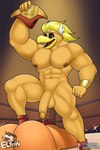 after_anal after_sex anthro balls beak big_pecs big_penis black_sclera blonde_hair bodily_fluids butt competition cum cum_in_ass cum_inside duo faceless_character faceless_male fighting_ring flaccid genital_fluids genitals hair huge_pecs humanoid_genitalia humanoid_penis logo male male/male muscular muscular_anthro muscular_male nipples non-mammal_balls non-mammal_nipples nude patreon_logo pecs penis sexual_competition sexual_fight sexual_victory text victory yellow_body elfein mario_bros nintendo paper_mario paper_mario:_the_thousand_year_door patreon anonymous_character rawk_hawk accipitrid accipitriform avian bird artist_logo artist_name hi_res