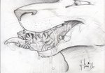 anthro bodily_fluids drooling duo eye_contact forest holding_tongue looking_at_another macro male male/male micro on_tongue open_mouth oral plant saliva size_difference smile teeth tongue tongue_hug tree hufnaar solaxe_(artist) felid kangaroo macropod mammal marsupial pantherine tiger sketch