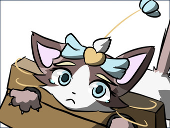 bodily_fluids bound crying female feral restraints solo stocks tears trapped yuumisocute league_of_legends riot_games tencent yuumi_(lol) domestic_cat felid feline felis mammal ragdoll_cat 4:3 hi_res