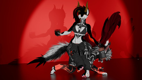 alcohol anthro bdsm beverage chair chest_tattoo dominant dominant_anthro dominant_female duo facial_tattoo female furniture male male/female piercing sitting submissive tattoo pokrik alberarts_(modeler) hyenid_(alber) kiraraoor pokrik_(pokrik_hellhound) hyena hyenid_(species) mammal rexouium 16:9 3d_(artwork) absurd_res blender_(artwork) digital_media_(artwork) hi_res widescreen