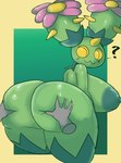 absurd_res ambiguous_gender areola big_areola big_breasts big_butt big_nipples breasts butt darky disembodied_hand duo female generation_5_pokemon green_areola green_body green_nipples hand_on_another's_butt hand_on_butt hi_res holding_butt huge_areola huge_breasts huge_butt huge_nipples humanoid looking_back maractus nintendo nipples not_furry nude pokemon pokemon_(species) question_mark side_boob smile thick_thighs wide_hips yellow_eyes