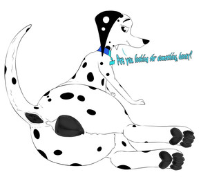 animal_genitalia animal_vulva anus big_butt black_pawpads black_spots butt canine_genitalia canine_vulva female feral fur genitals looking_back markings pawpads solo spots spotted_body spotted_fur vulva white_body white_fur udbebu 101_dalmatian_street 101_dalmatians disney delilah_(101_dalmatians) canid canine canis dalmatian domestic_dog mammal 5:4 hi_res